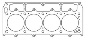 Cometic GM LSX Gen-4 Small Block V8 .027in MLS Cylinder Head Gasket - 4.125in Bore - LHS