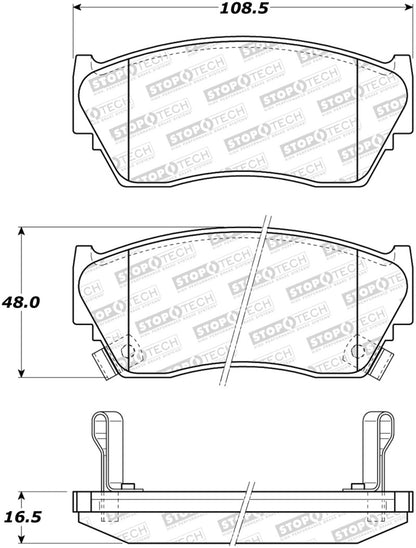 StopTech Street Brake Pads - Front