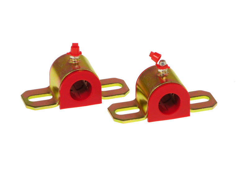 Prothane Universal Greasable Sway Bar Bushings - 20MM - Type A Bracket - Red