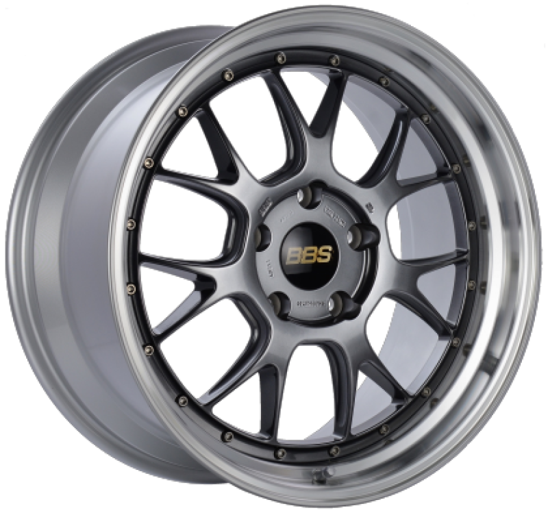 BBS LM-R 19x9 5x112 ET44 Diamond Black Wheel -82mm PFS/Clip Required