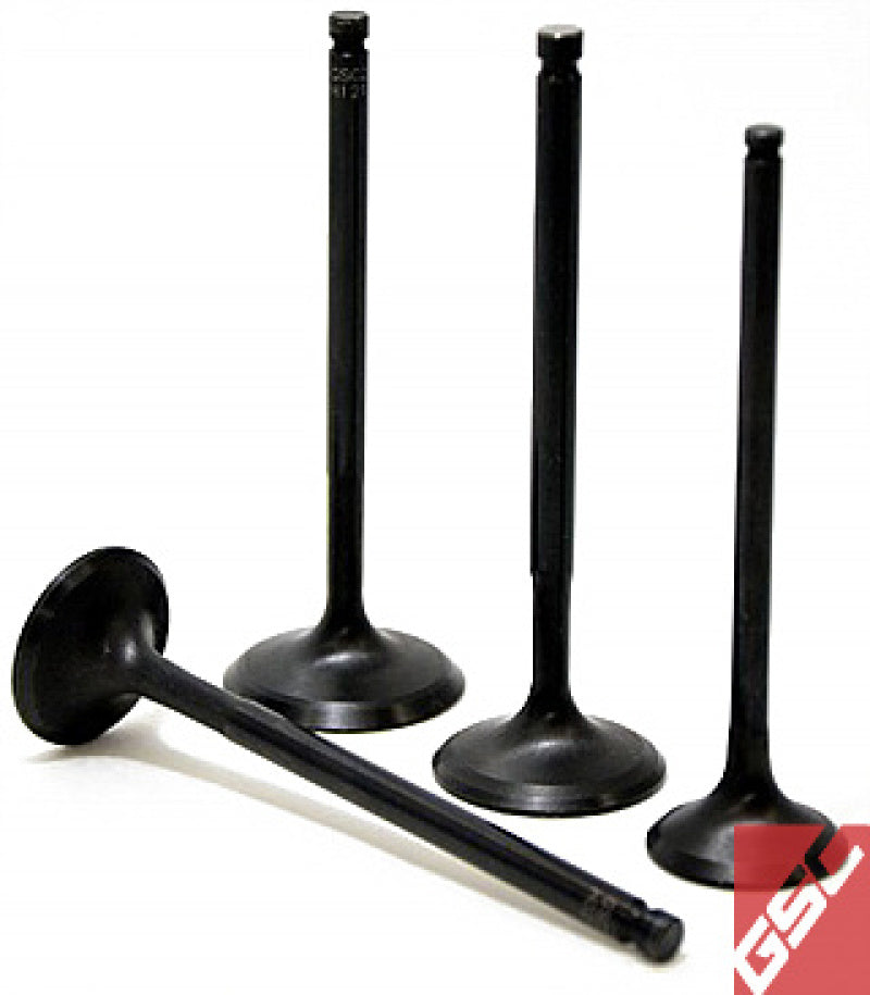 GSC P-D Honda K Series Vtec K20/K24 Chrome Polished Intake Valve - 36mm Head (+1mm) - SET 8