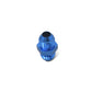 Russell Performance -10 AN Flare Union (Blue)