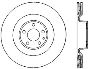 StopTech Drilled Sport Brake Rotor