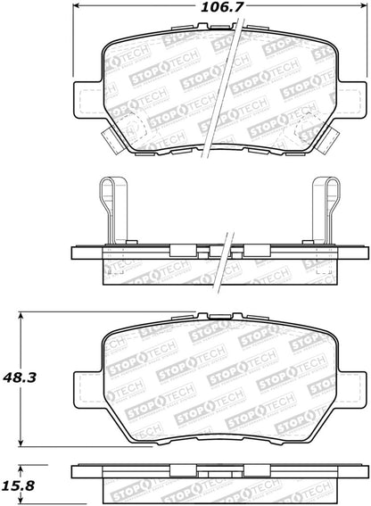 StopTech Street Brake Pads