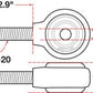 SPC Performance XAXIS Rod End Ball Joint