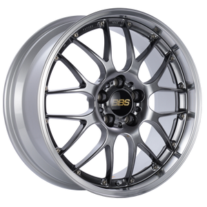 BBS RS-GT 18x8 5x130 ET50 CB71.6 Diamond Black Center Diamond Cut Lip Wheel