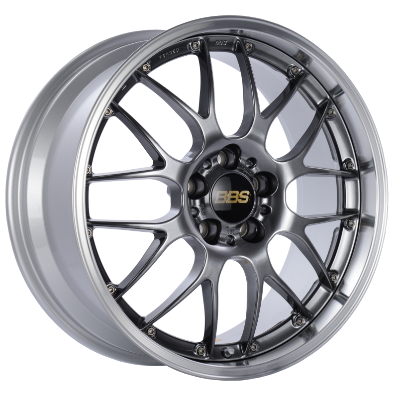 BBS RS-GT 19x8.5 5x130 ET53 CB71.6 Diamond Black Center Diamond Cut Lip Wheel