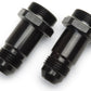 Russell Performance -8 AN Carb Adapter Fittings (2 pcs.) (Black)