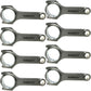 Manley Chrysler 5.7L/6.1L/6.4L Hemi ARP 8740 6.2in w/ 24mm Pin H Beam Connecting Rod - Set of 8