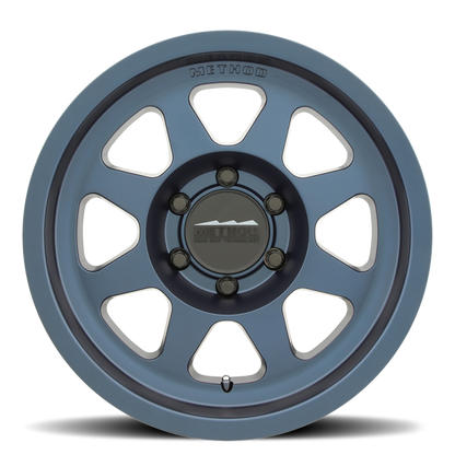 Method MR701 15x7 +15mm Offset 5x100 56.1mm CB Bahia Blue Wheel