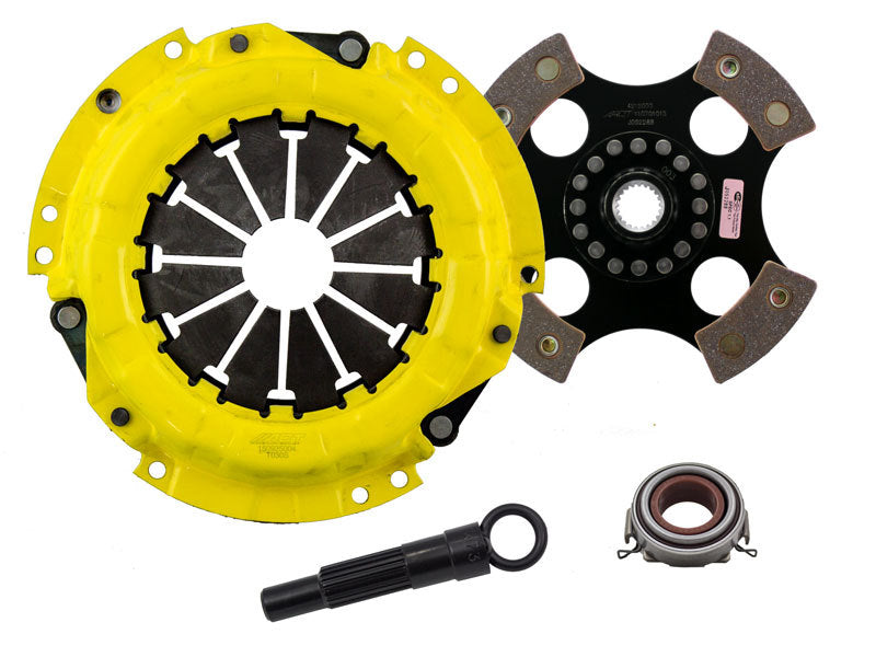 ACT 1991 Geo Prizm Sport/Race Rigid 4 Pad Clutch Kit