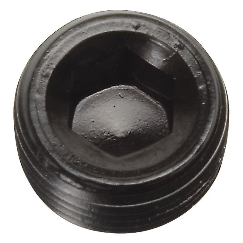 Russell Performance 1/2in Allen Socket Pipe Plug (Black)