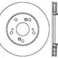 StopTech 02-06 Acura RSX Slotted & Drilled Right Front Rotor