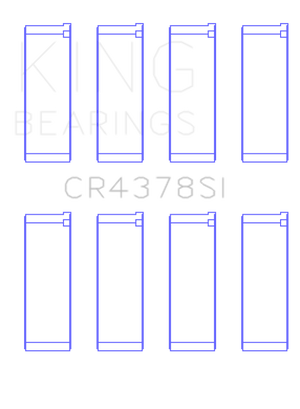 King Engine Bearings Hyundai G4Hc/G4Hg Epsilon/(Size +0.75mm) Connecting Rod Bearing Set