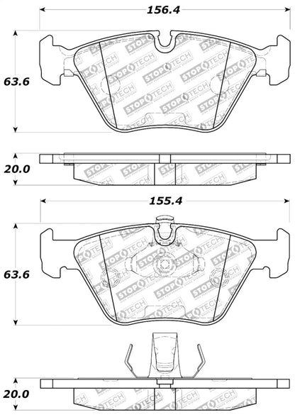 StopTech Performance Brake Pads