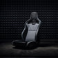 Recaro Cross Sportster ORV Driver Seat - Black Vinyl/Grey Vinyl