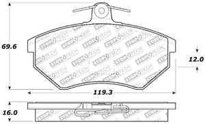 StopTech Performance Brake Pads