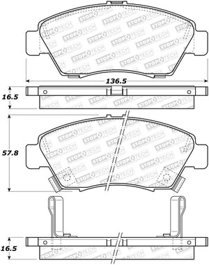 StopTech Street Brake Pads