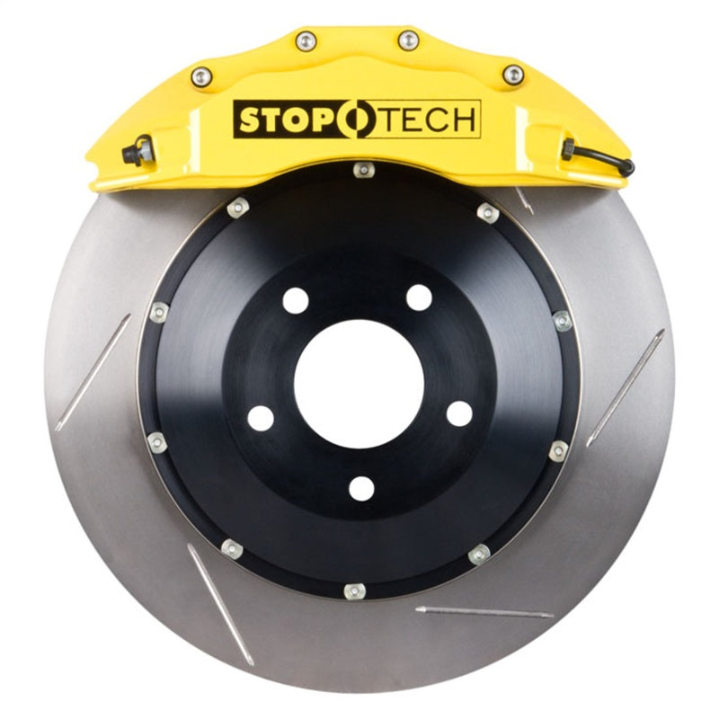 StopTech 92-00 Lexus SC300 / 93-98 Supra BBK Fr ST-60 Yellow Caliper 355x32mm Slotted Rotor