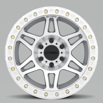 Method MR106 Beadlock 17x9 -44mm Offset 8x6.5 130.81mm CB Machined/Clear Coat w/BH-H36125 Wheel