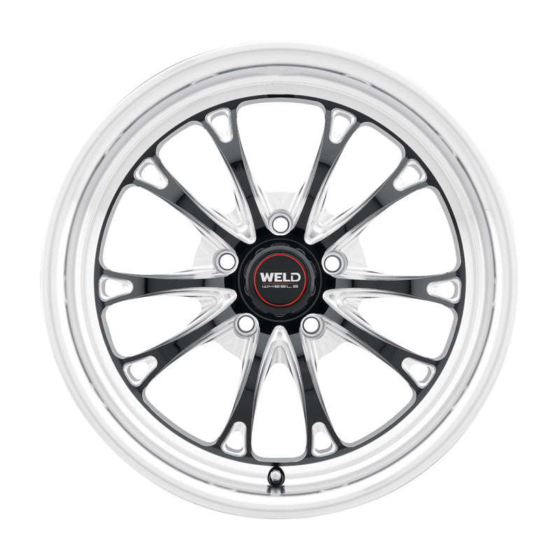 Weld S157 17X10 Belmont Drag 5X115 ET30 BS6.70 Gloss Black MIL Dia 78.1