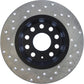 StopTech 10-11 & 13 Audi A3 Quattro / 10 VW GTI Mk VI Drilled Left CRYO-STOP Brake Rotor