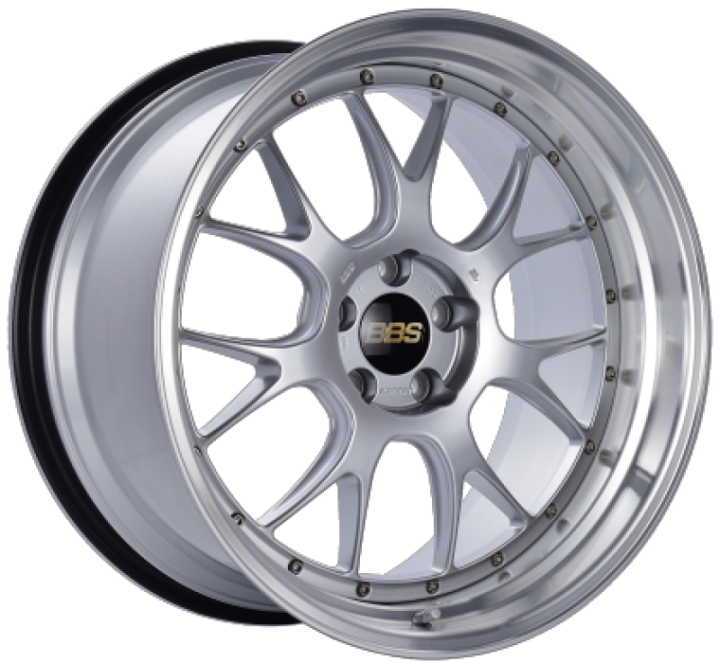 BBS LM-R 20x9 5x120 ET25 CB82 Diamond Silver Center Diamond Cut Lip Wheel