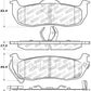 StopTech Street Touring 04-15 Nissan Titan Rear Brake Pads