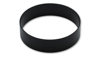 Vibrant Aluminum Union Sleeve for 5in OD Tubing - Hard Anodized Black