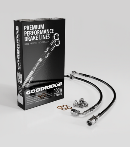 Goodridge 89-98 Nissan 240SX/300ZX Stainless Steel Front Brake Lines