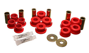 Energy Suspension 92-95 Toyota MR2 Red Rear Control Arm Bushing Set (includes Strut Bushings)