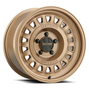 Method MR320 17x8.5 0mm Offset 5x5.5 BP 108mm CB 4.72in BS Method Bronze Wheel