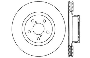 StopTech Drilled Sport Brake Rotor