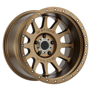 Method MR605 NV 20x10 -24mm Offset 5x5 71.5mm CB Method Bronze Wheel