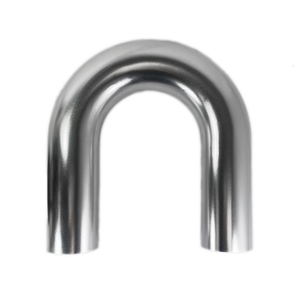 Ticon 2.25in Aluminum 6061 180 Degree Mandrel Bend - 1.5D Radius