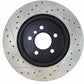 StopTech 2011-2013 BMW 535i / 2012-2016 BMW 640i Slotted & Drilled Rear Left Brake Rotor