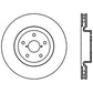 Stoptech 05-07 Subaru Impreza WRX Sti Front High Carbon CRYO-STOP Rotor