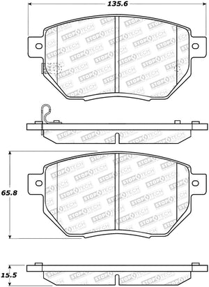 StopTech Street Brake Pads