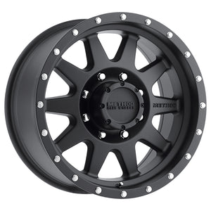 Method MR301 The Standard 18x9 +18mm Offset 8x6.5 130.81mm CB Matte Black Wheel