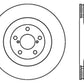 StopTech 02-10 Subaru WRX Slotted & Drilled Right Front Rotor (exc. STi)