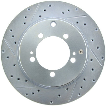 StopTech Select Sport Drilled & Slotted Rotor - Front Left