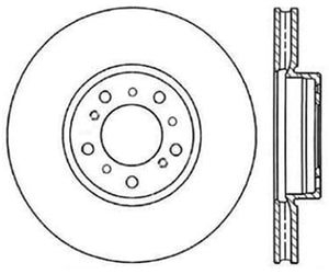 StopTech Slotted & Drilled Sport Brake Rotor