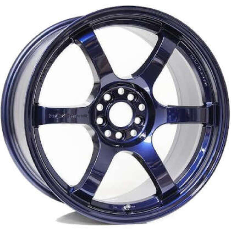 Gram Lights 57DR 18x9.5 +38 5-120 Eternal Blue Pearl Wheel