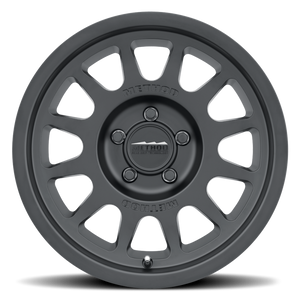 Method MR703 17x8.5 0mm Offset 5x5 71.5mm CB Matte Black Wheel