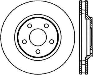 StopTech 98-02 Chevrolet Camaro / Pontiac Firebird/Trans Am Slotted & Drilled Front Left Rotor