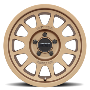 Method MR703 17x8.5 0mm Offset 5x150 110.5mm CB Method Bronze Wheel