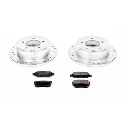 Power Stop 11-14 Chrysler 200 Rear Z23 Evolution Sport Brake Kit