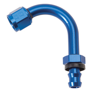 Russell Performance -6 AN Twist-Lok 120 Degree Hose End (1in Radius)