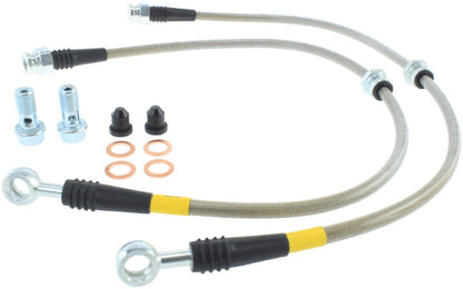 StopTech 06-12 Mitsubishi Eclipse Stainless Steel Front Brake Lines