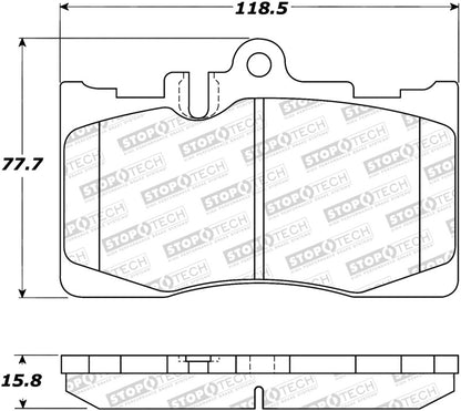 StopTech Street Brake Pads